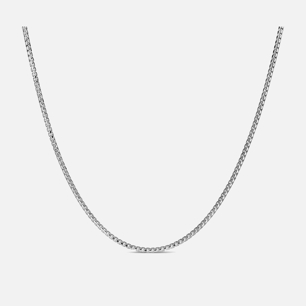 Teddy Howler Box Chain Necklace