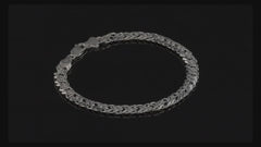 Teddy Howler double link chain bracelet